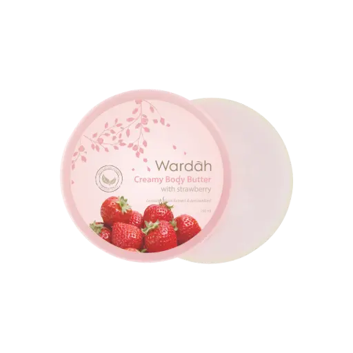 [8993137691871] [Wardah] Creamy Body Butter With Strawberry 50ml