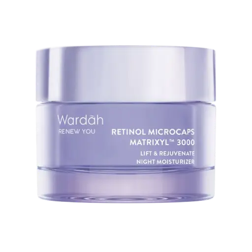 [8993137692724] [Wardah] Renew You Retinol Microcaps Matrixyl™ 3000 Lift & Rejuvenate Night Moisturizer 15g