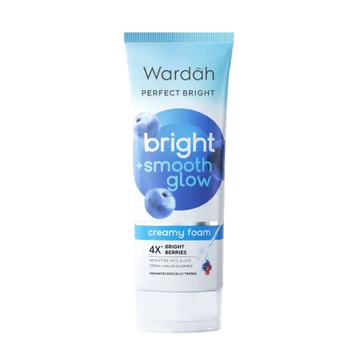 [8993137697002] [Wardah] Perfect Bright Creamy Foam Bright + Smooth Glow 100ml