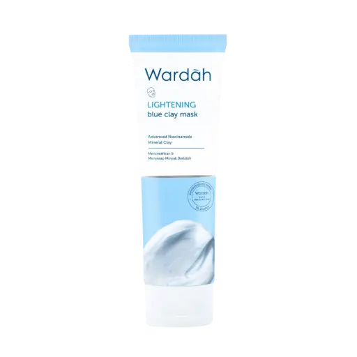 [8993137708456] [Wardah] Lightening Blue Clay Mask 50g