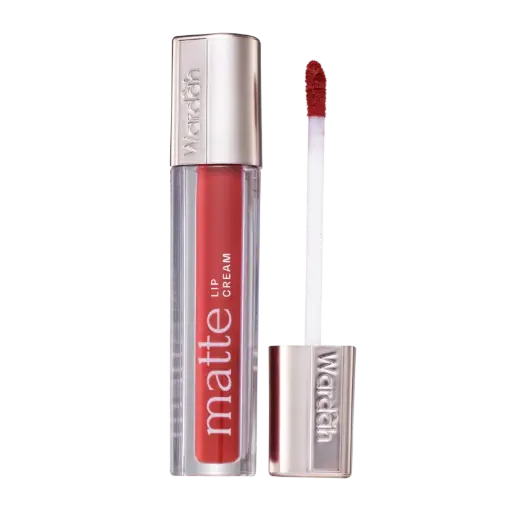 [8993137732840] [Wardah] Exclusive Matte Lip Cream 24 Cherry-Go-Round 4g