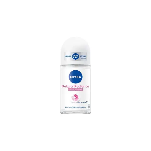 [2ND83747] NIVEA Deodorant Roll-On Natural Radiance Female 50ml