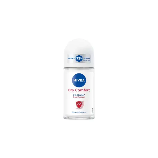 [2ND81611] NIVEA Deodorant Roll-On Dry Comfort Female 50ml