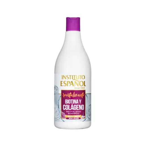 [8411047160190] [Instituto Español] Champu Revitalizante Biotina + Colageno (Revitalizing Biotin + Collagen Shampoo) 750 ml/6