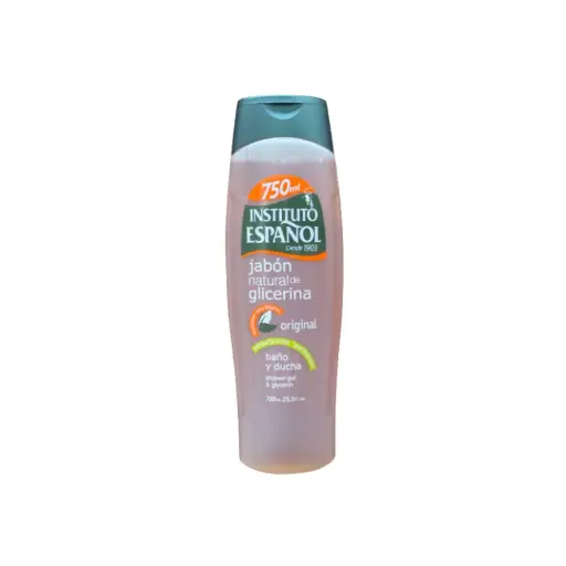 [8411047108079] [Instituto Español] Jabon Natural Glicerina (Natural Glycerin Soap) 750 ml/6
