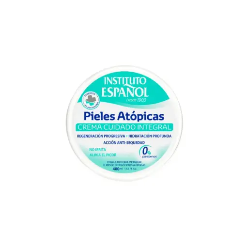 [8411047108260] [Instituto Español] Tarro Crema Pieles Atopicas (Atopic Skin Cream Jar) 400 ml/6