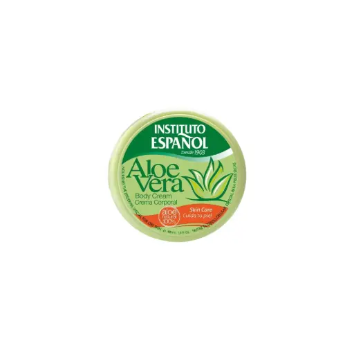 [8411047143148] [Instituto Español] Expositor Tarro Aloe (Aloe Cream Jar) 40 ml/6
