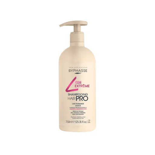 [8436097095957] [Byphasse] Hair Pro Liss Extreme Shampoo Rebellious Hair 750 ML / 12