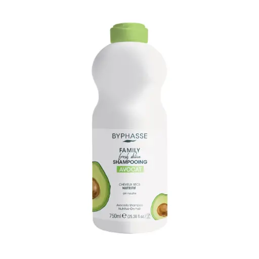 [8436097095438] [Byphasse] Family Fresh Delice Shampoo Avocado Dry Hair 750 ML / 12