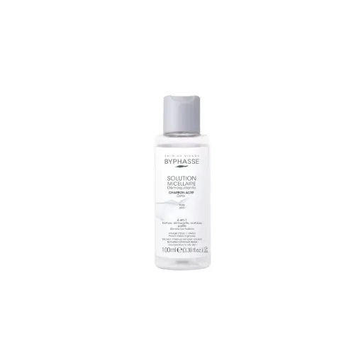 [8436097096725] [Byphasse] Micellar Make-Up Remover Solution With Activated Charcoal 100 ML / 12
