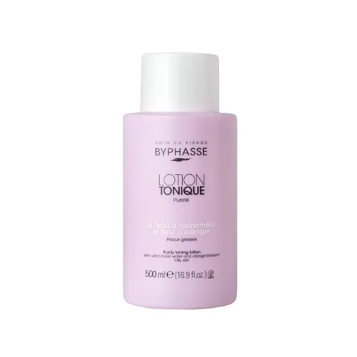 [8436097095599] [Byphasse] Purity Toning Lotion Witch Hazel Water And Orange Blossom Oily Skin 500 ML / 12
