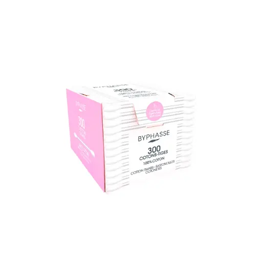 [8436097096183] [Byphasse] 100% Cotton Swabs 300 Units / 24