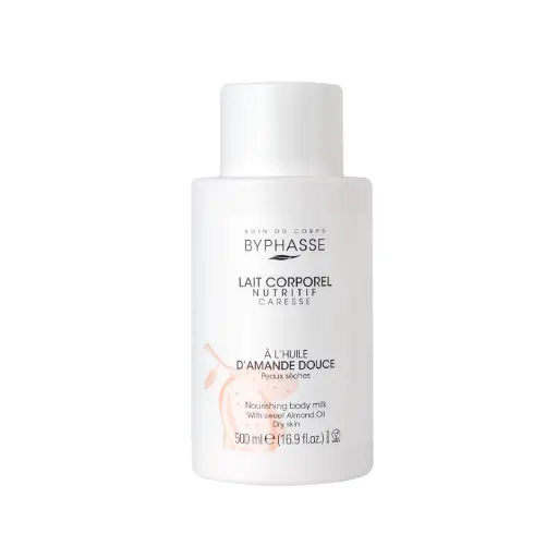 [8436097095605] [Byphasse] Nourishing Body Milk Sweet Almond Oil Dry Skin (Bottle) 500 ML / 12