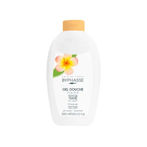 [8436097095728] [Byphasse] Plaisir Shower Gel Tiare Flower 600 ML / 12