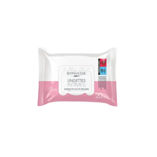 [8436097095414] [Byphasse] Byphasse Sensitiv Douceur Intimate Wipes 20 Units / 36