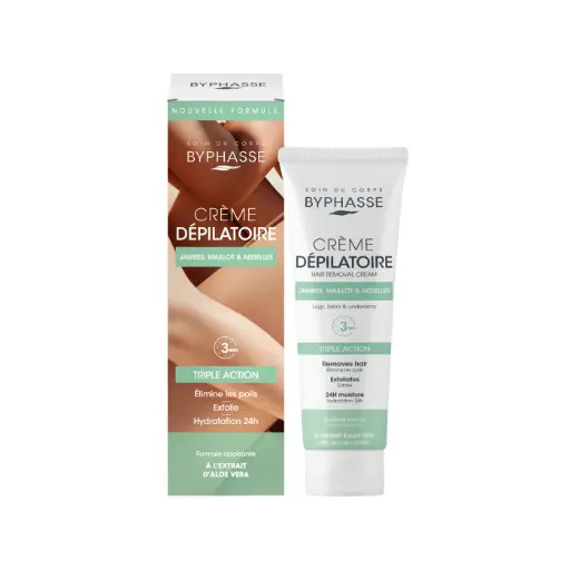 [8436097096145] [Byphasse] Hair Removal Cream with Aloe Vera Extract 125 ML / 24