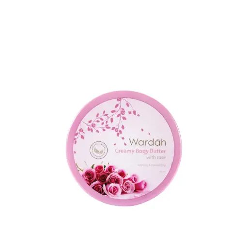 [8993137691888] [Wardah] Creamy Body Butter With Rose 50 ml